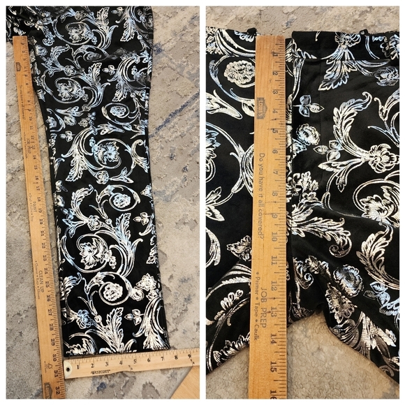 INC Black Velvet Silver Jacquard Blazer & Slim Pants. Men's size XXL & 38 pants. - Picture 16 of 17